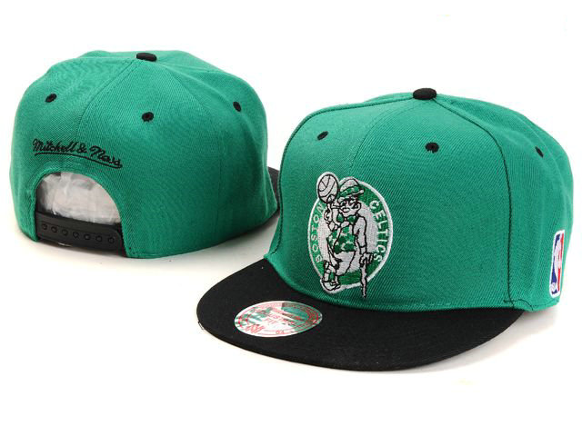 NBA Boston Celtics M&N Snapback Hat NU07